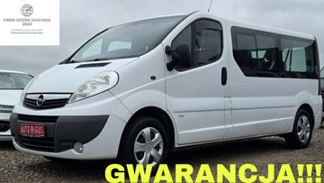 Opel Vivaro A Van z pojedynczą kabiną L1 2.0 CDTI 115KM 2011 Opel Vivaro 9 Osobowy Long Klima