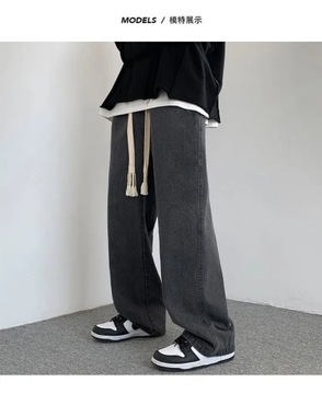 Wide Leg Cargo Pants 2023 Streetwear Baggy Jeans N