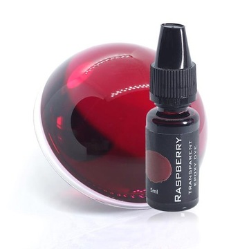 PIGMENT Barwnik TRANSPARENTNY MALINOWY do ŻYWIC