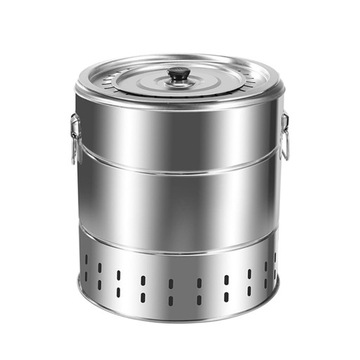 Бездымный компактный двухслойный кухонное оборудование, аксессуары, стальной л-гриль