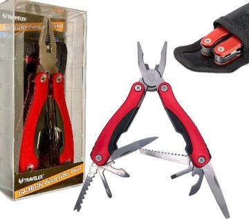 KOMBINERKI WIELOFUNKYJNE SKŁADANE MULTITOOL NÓŻ OTWIERACZ ŚRUBOKRĘT PIŁA