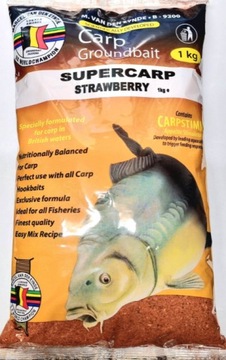 Zanęta Marcel VDE Supercarp Strawberry 1kg.