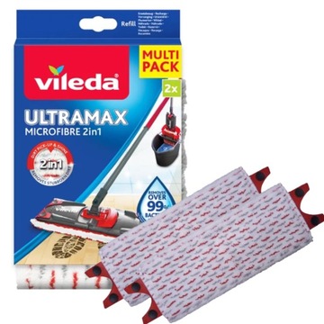 Wkład do mopa VILEDA ULTRAMAX ULTRAMAT TURBO 2 szt ORYGINAŁ