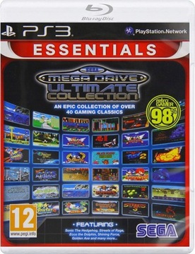 SEGA Mega Drive Ultimate Coll. 40 gier 16-bit PS3