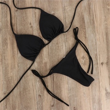 STRÓJ KĄPIELOWY BIKINI STRINGI BRAZYLIJSKIE S-XXL