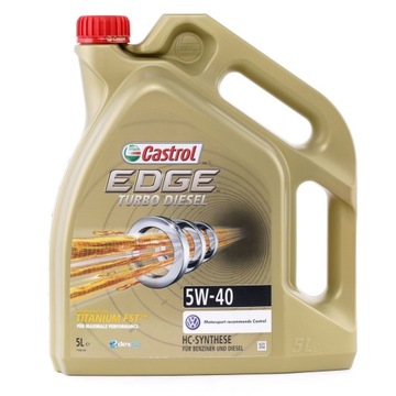 Castrol Edge Turbo Diesel Titanium FST 5W-40 5L