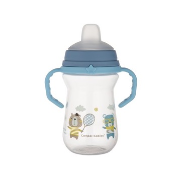 Canpol Kubek z silik. ustnikiem FirstCup 250ml