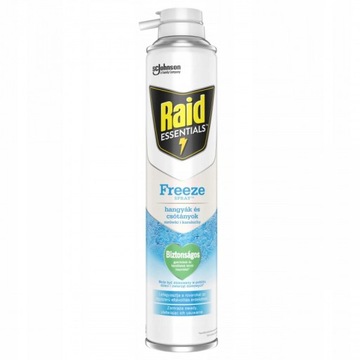 RAID ZAMRAŻACZ SPRAY NA MRÓWKI PLUSKWY PAJĄKI