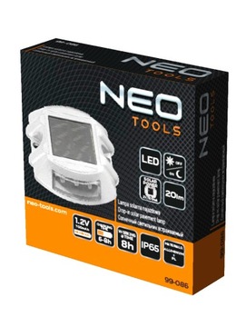 Светодиодный солнечный светильник 20 лм NEO