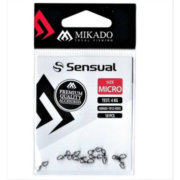 Английская булавка MIKADO, размер XXS MICRO - в упаковке 10 шт.