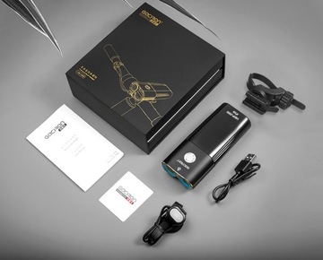 Велосипедный фонарь GACIRON V9DP-2000 2x Cree XML-2 USB
