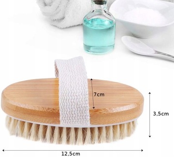 Щетка для чистки влажного и сухого тела