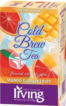 Herbata NA ZIMNO MANGO GRAPEFRUIT IRVING 20 kopert Gold Brew