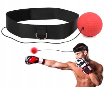 НАБОР БОКСЕРСКИХ МЯЧОВ REFLEX BALL ИЗ 3 ТРЕНИРОВОЧНЫХ МЯЧОВ ДЛЯ ГОЛОВЫ FT41