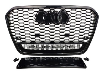 GRILL ATRAPA AUDI A6 RS6 C7 2011r 2012r 2013r 2014r PLASTER MIODU QUATTRO