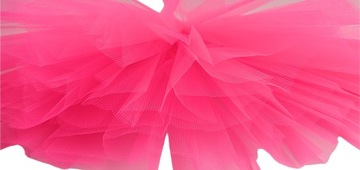 SPÓDNICZKA TIULOWA SPÓDNICA TUTU 40cm RÓŻOWA