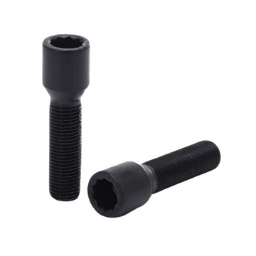 10x ŚRUBA 12x1,5 45mm TORX IMBUS pod dystans