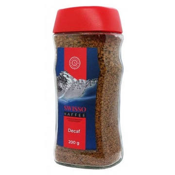 Swisso Kawa bezkofeinowa Rozpuszczalna 200g