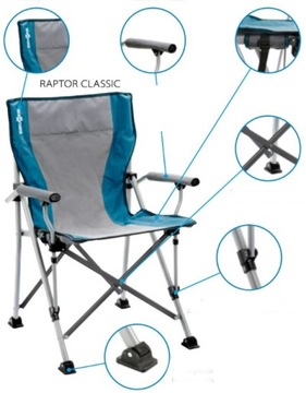 BRUNNER RAPTOR СКЛАДНОЙ ТУРИСТИЧЕСКИЙ СТУЛ 110 кг