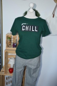 C KOSZULKA BAWEŁNIANA CHILL 146-152