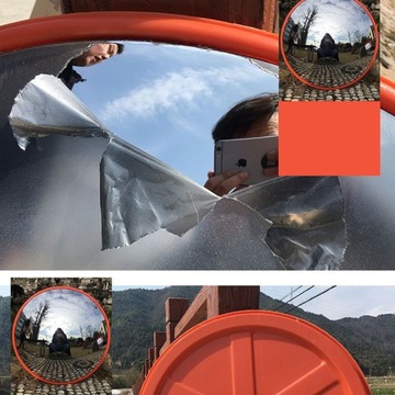 СКЛАДСКОЕ ДОРОЖНОЕ ЗЕРКАЛО 45СМ 450ММ + РУЧКА