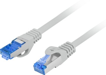 Kabel Ethernet RJ45 LAN kat.6A SFTP LSZH 20M szary