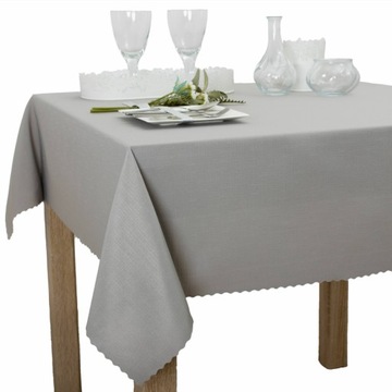 Obrus plamoodporny szary 3267 Elbrus 120x200