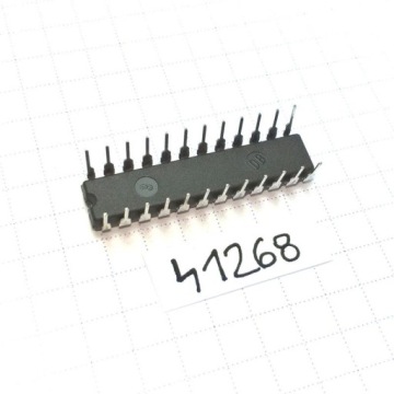 Память 6116 HM6116A CMOS SRAM 16 КБ, 120 нс, тонкий DIP24