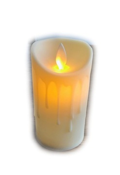 Świeca świeczka LED ruchomy płomień wkład 11cm