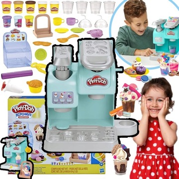 PLAY DOH CIASTOLINY KOLOROWA KAWIARNIA DUŻY ZESTAW