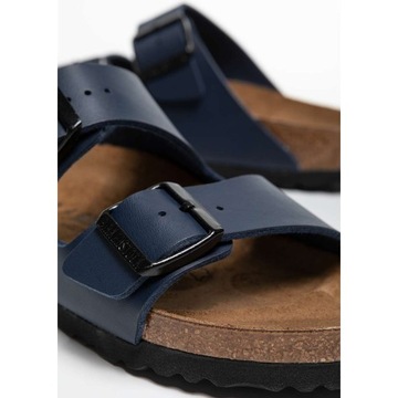 Klapki Damskie Birkenstock 0051753 ARIZONA BF Granatowe 37