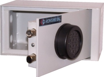 Sejf Koliber 16-EM. Montaż przez dno. Elektroniczny.