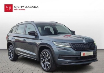 Skoda Kodiaq I SUV 2.0 TDI SCR 200KM 2021 Skoda Kodiaq 2.0TDI 200KM 4x4 Sportline HAK Kamera360 Alu20 ACC 4Podgrzew., zdjęcie 6
