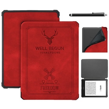 Чехол SMART COVER из ТПУ WELL BEGUN + стилус для AMAZON KINDLE 11 2022 Gen 11 6 дюймов