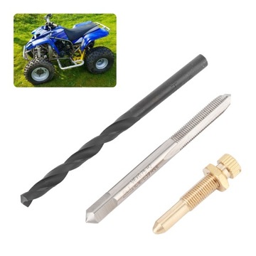 Zestaw śrub biegu jałowego Narzędzie do naprawy gaźnika z gwintownikiem do Yamaha Blaster YFS