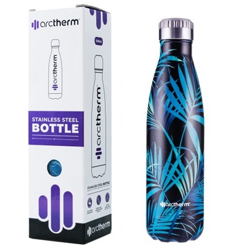 ТЕРМАЛЬНАЯ бутылка для воды 500мл ДЛЯ КОФЕЙНЫХ УЗОРОВ