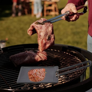 PATELNIE GRILLOWE PANELE DO ZEWNĘTRZNEGO KWADRATOWE Z NIEPRZYWIERAJĄCĄ POWIERZCHNIĄ