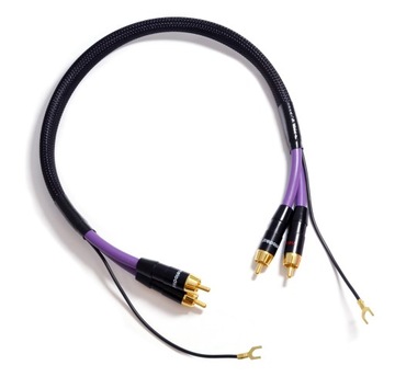 Kabel do gramofonu Melodika MDPH05 phono 0,5m