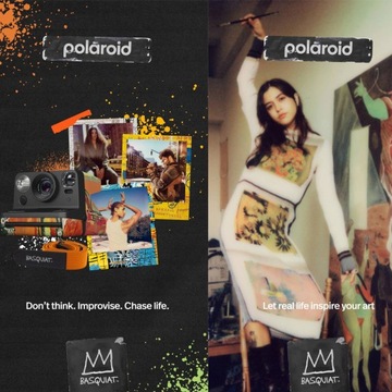 Цветная пленка Polaroid I-Type на 8 изображений для вставки i-Type Basquiat Edition