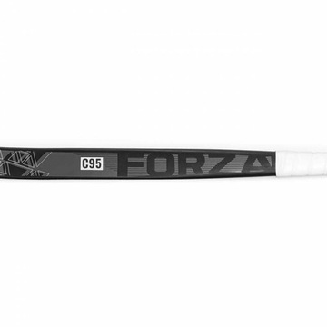 Kij hokejowy C95 FORZA, 93cm, niski łuk, szary