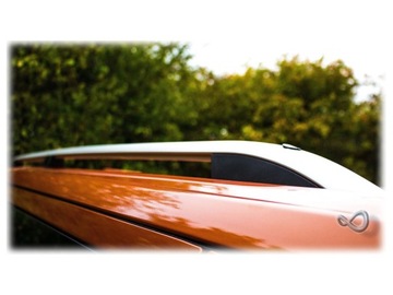 Рейлинги на крышу Ford Transit Custom 2012+ LONG