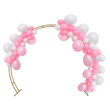 Золотой двойной круглый свадебный кронштейн 2,3х2,7м