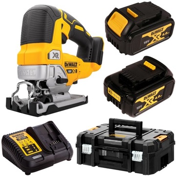 Wyrzynarka akumulatorowa 2x4Ah 18V DeWALT DCS334M2