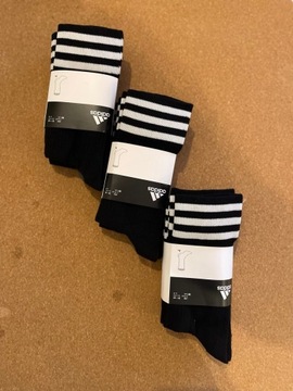 Skarpetki adidas MID CUT CREW SOCKS biały rozmiar 38-42 I wyżej