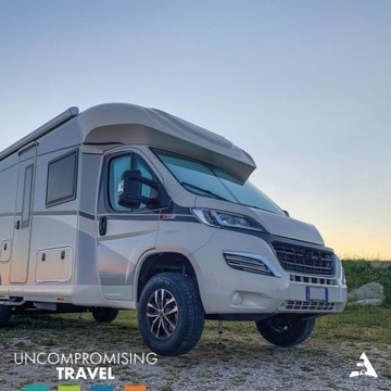 Гидроопоры для кемпера Fiat Ducato на раме Fiat AMPLO