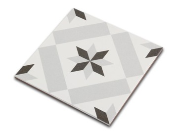 НАПОЛЬНАЯ НАСТЕННАЯ ПЛИТКА В РУСТИКЕ ВИНТАЖ ТЕРРАКОТ 20x20 GRIS