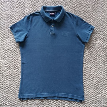 Superdry koszulka polo męska roz 2XL * jest mniejsza * styl Vintage *