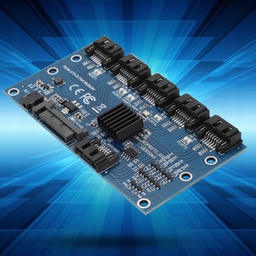 АДАПТЕР SATA 6-ПОРТОВЫЙ ИНТЕРФЕЙС SATAIII 6,0 ГБ/С