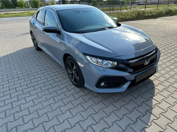 Honda Civic X Hatchback 5d 1.0 VTEC TURBO 126KM 2019 Honda Civic 1.0Vtec, Stan Idealny,NAVI,Klimatronic, zdjęcie 4