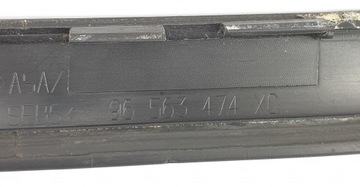 НАКЛАДКА ПЕРЕДНЕГО ОКНА ЛЕВАЯ CITROEN C4 I 9656347470